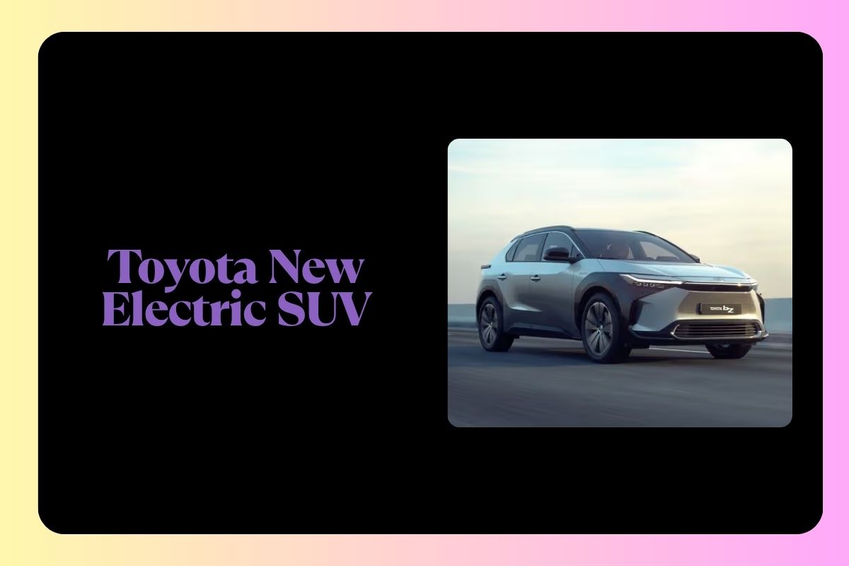 Toyota New Electric SUV